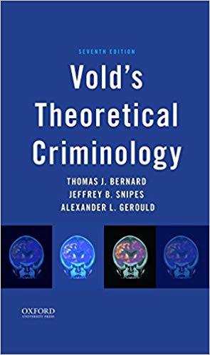 Vold's Theoretical Criminology 7th Edition